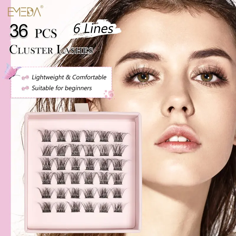 Cluster lash Easy to use Suitable to wear Custom style High quality